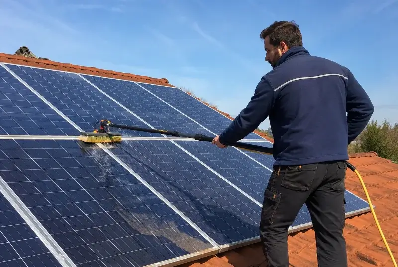 Nettoyage et entretien de panneaux solaires à Clermont